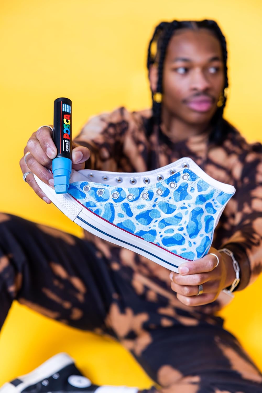 Mitsubishi Uni-Ball Uni POSCA Fine-Tip PC-3M Art 15 Paint Markers