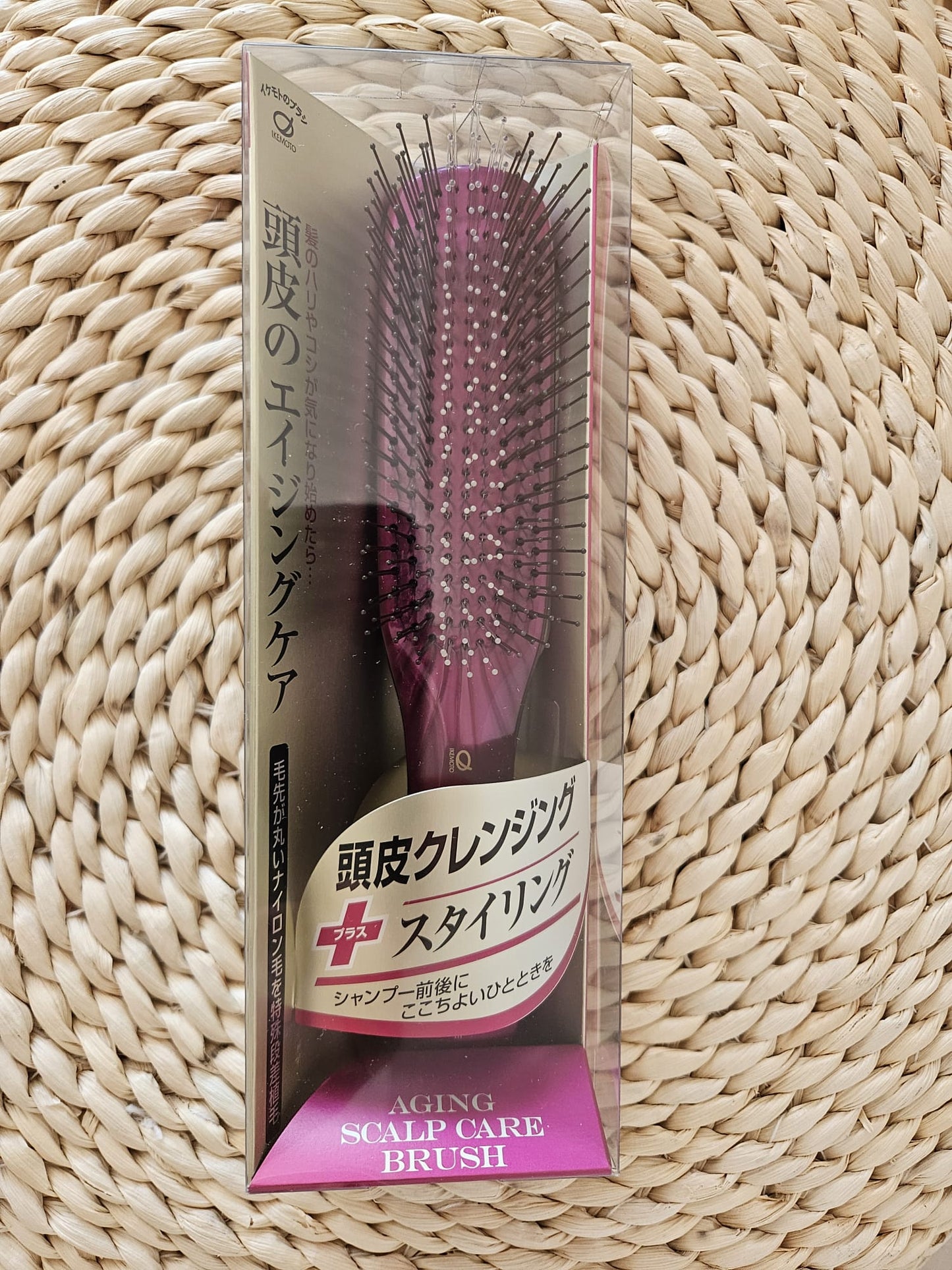 Ikemoto Anti-aging Scalp Care Hair Care Brush TC-1300