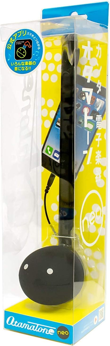 Otamatone Cube Neo Black synthesizer Maywa Denki Electronic Musical Instrument