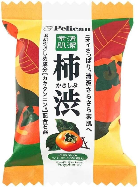 Pelican Family Soap Range - Astringent Persimmon 80g