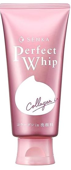 SENKA Collagen Perfect Whip Facial Cleansing Foam Wash 120g