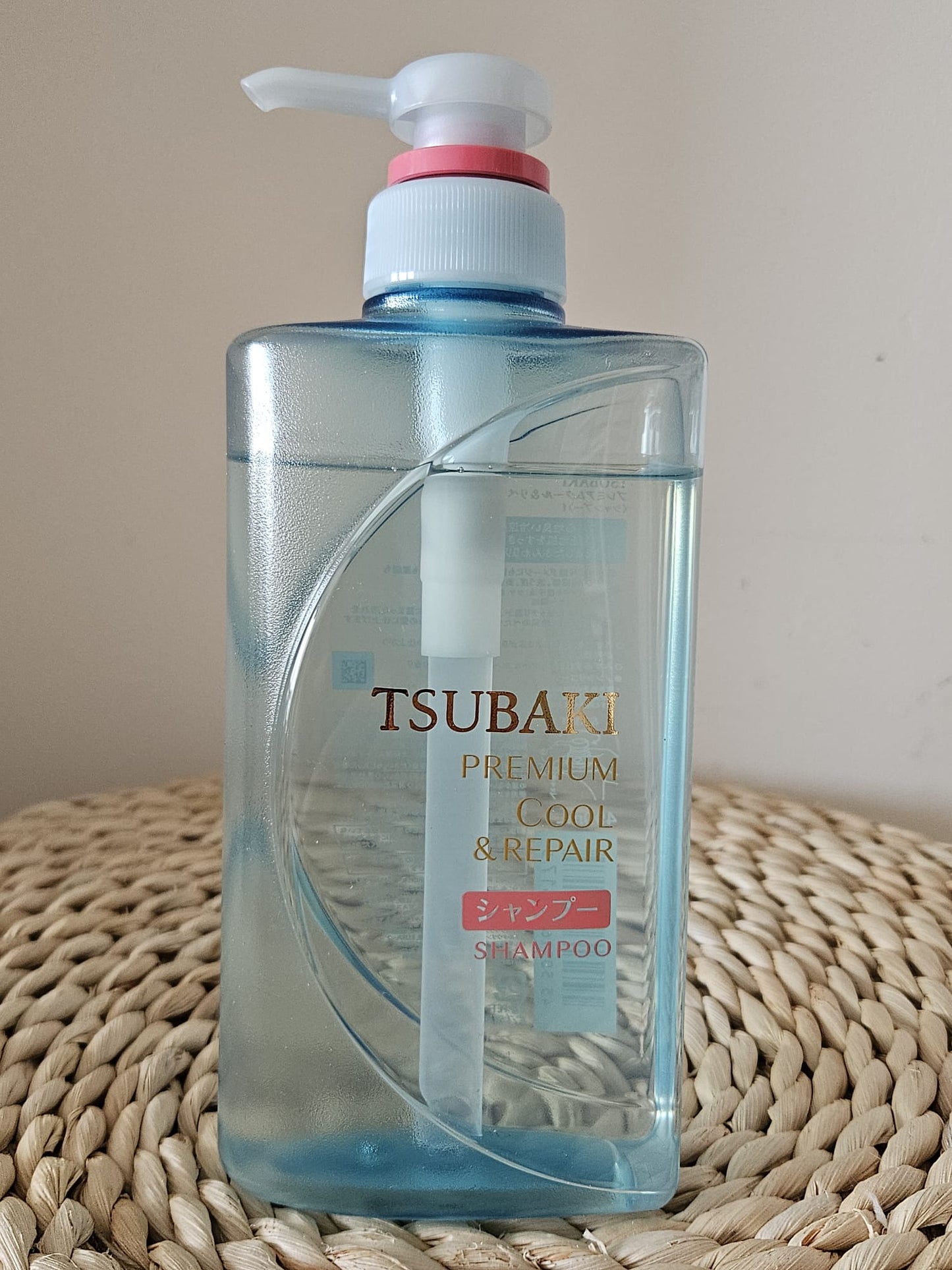 TSUBAKI Premium Cool Shampoo & Conditioner Set Summer Limited 490 ml each