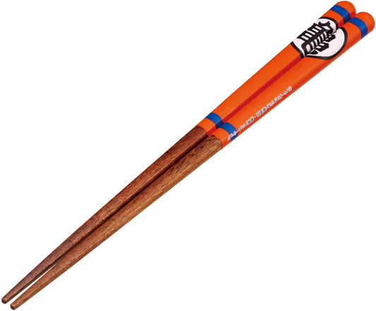 SKATER Dragon Ball Master Roshi Turtle Orange Chopsticks Adult size 21 cm