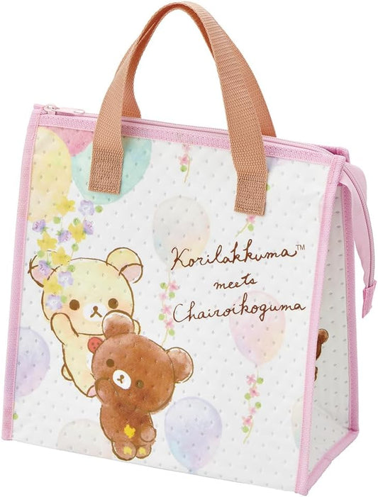 SKATER Korilakkuma & Koguma Kawaii Pastel Lunch Bag Cooler Bag
