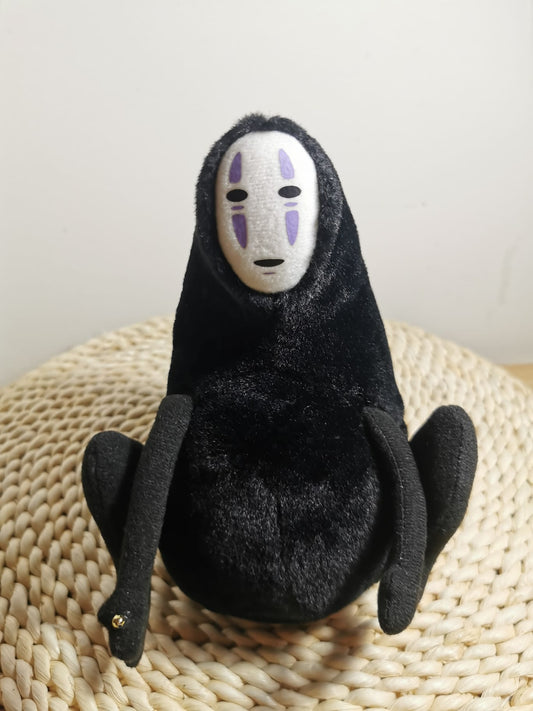STUDIO GHIBLI Spirited Away No Face Plush Toy Stuffed Kaonashi Plush beanbag