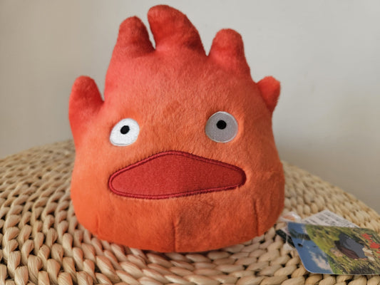 STUDIO GHIBLI Howl's Moving Castle Plush Toy Stuffed Calcifer Plush beanbag