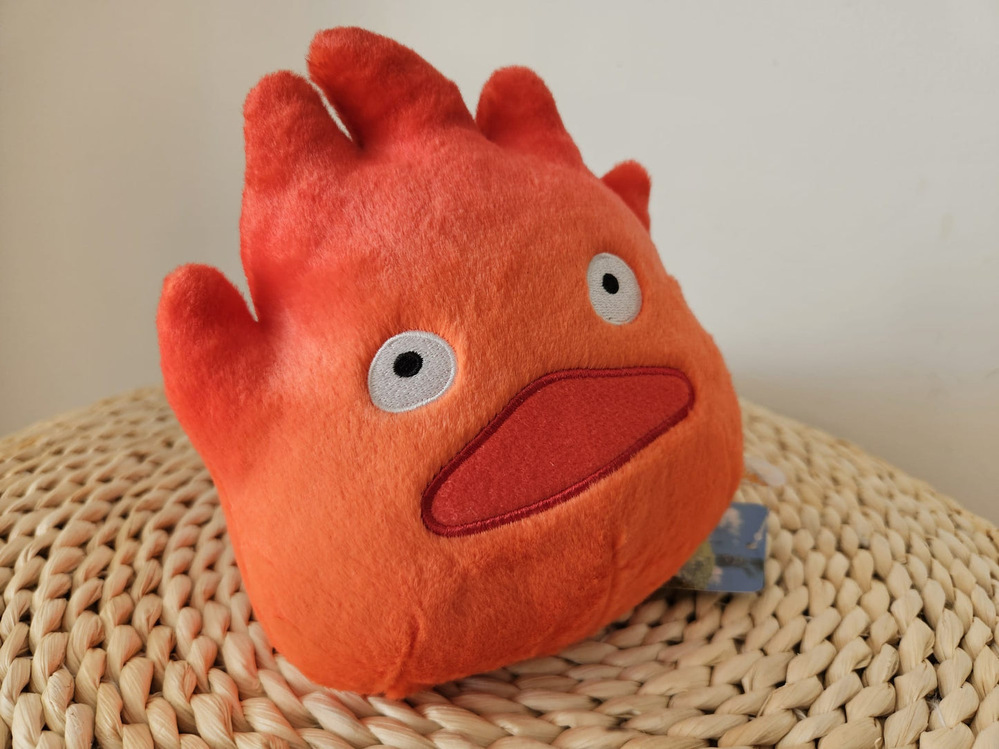 STUDIO GHIBLI Howl's Moving Castle Plush Toy Stuffed Calcifer Plush beanbag