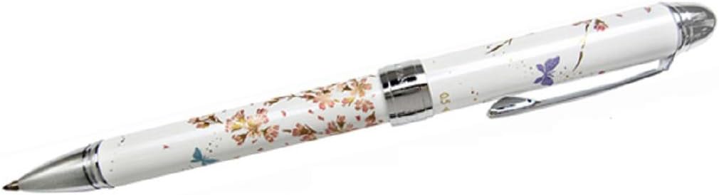 Sailor Multi-function 2-Color Pen & Mechnical Pencil Shidarezakura Weeping Cherry White 16-0344-210