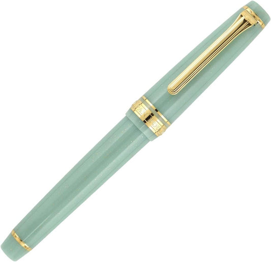 Sailor Professional Shiriori Fairy Tale Dragon Palace Mint Green Fountain Pen Medium Fine Nib 11-1227-301 Made in Japan