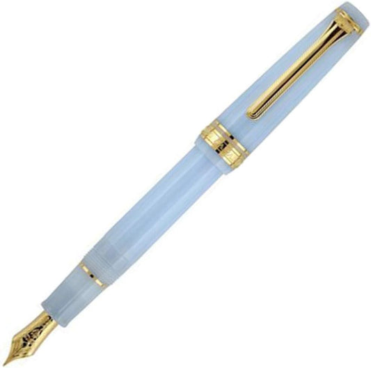 Sailor Professional Shiriori Fairy Tale Grateful Crane Sky Blue Fountain Pen Medium Fine Nib 11-1227-304