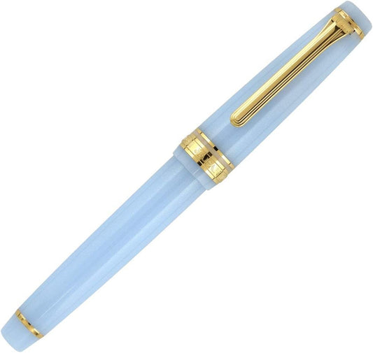 Sailor Professional Shiriori Fairy Tale Grateful Crane Sky Blue Fountain Pen Medium Fine Nib 11-1227-304