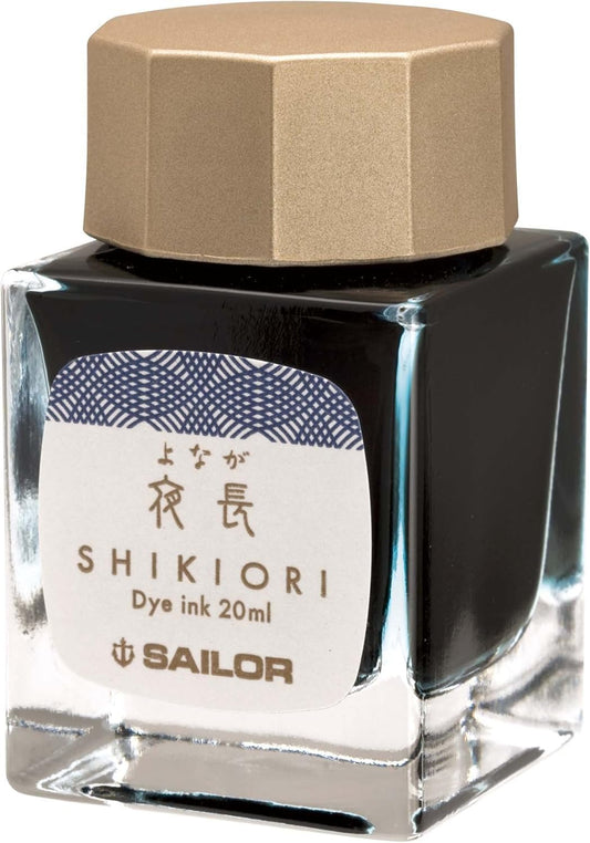 Sailor Shikiori Fountain Dye Ink Yonaga Indigo Blue 20 ml 13-1008-219