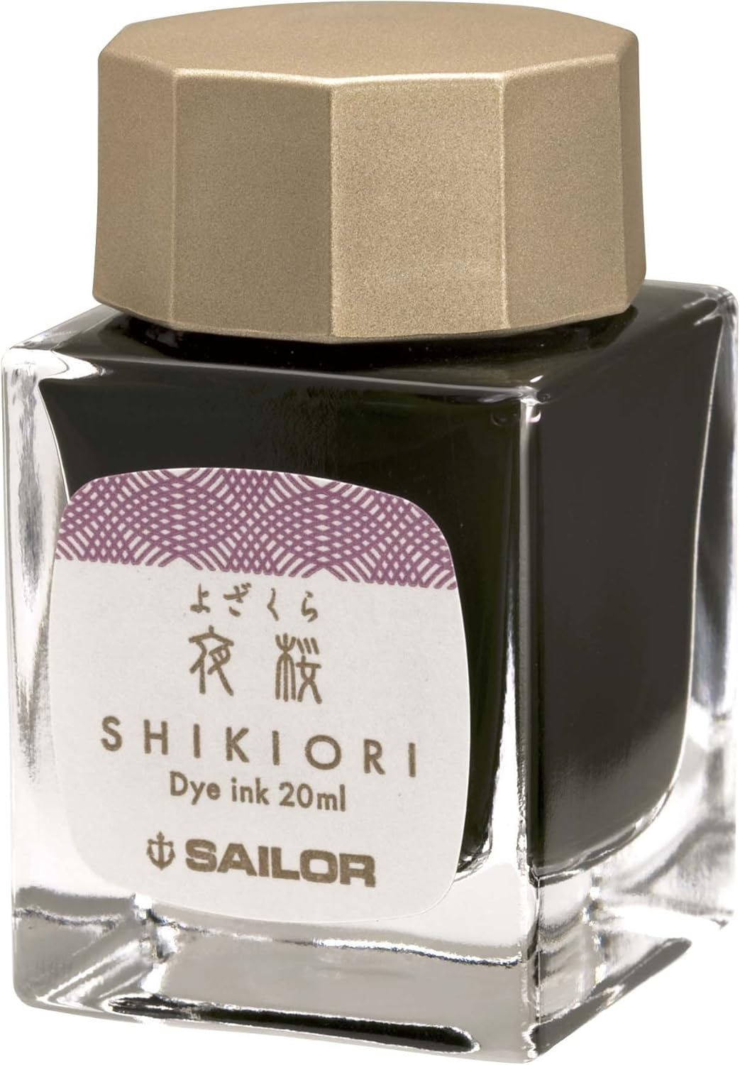 Sailor Shikiori Fountain Dye Ink Yozakura Pastel Mauve 20 ml 13-1008-217