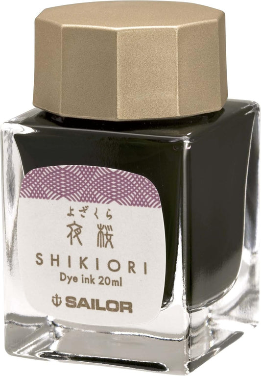 Sailor Shikiori Fountain Dye Ink Yozakura Pastel Mauve 20 ml 13-1008-217