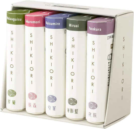 Sailor Shikiori Fountain pen Ink cartridge Set of 5 Colours Spring Edition 13-1750-001