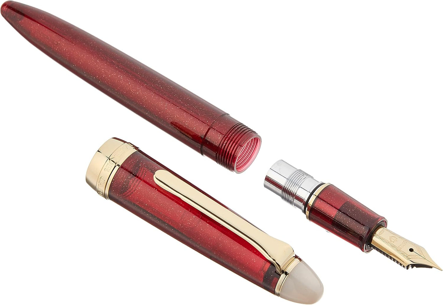 Sailor Shikiori Yodaki Summer Night Fire Burgundy Red Fountain Pen Fine Nib 11-0558-202