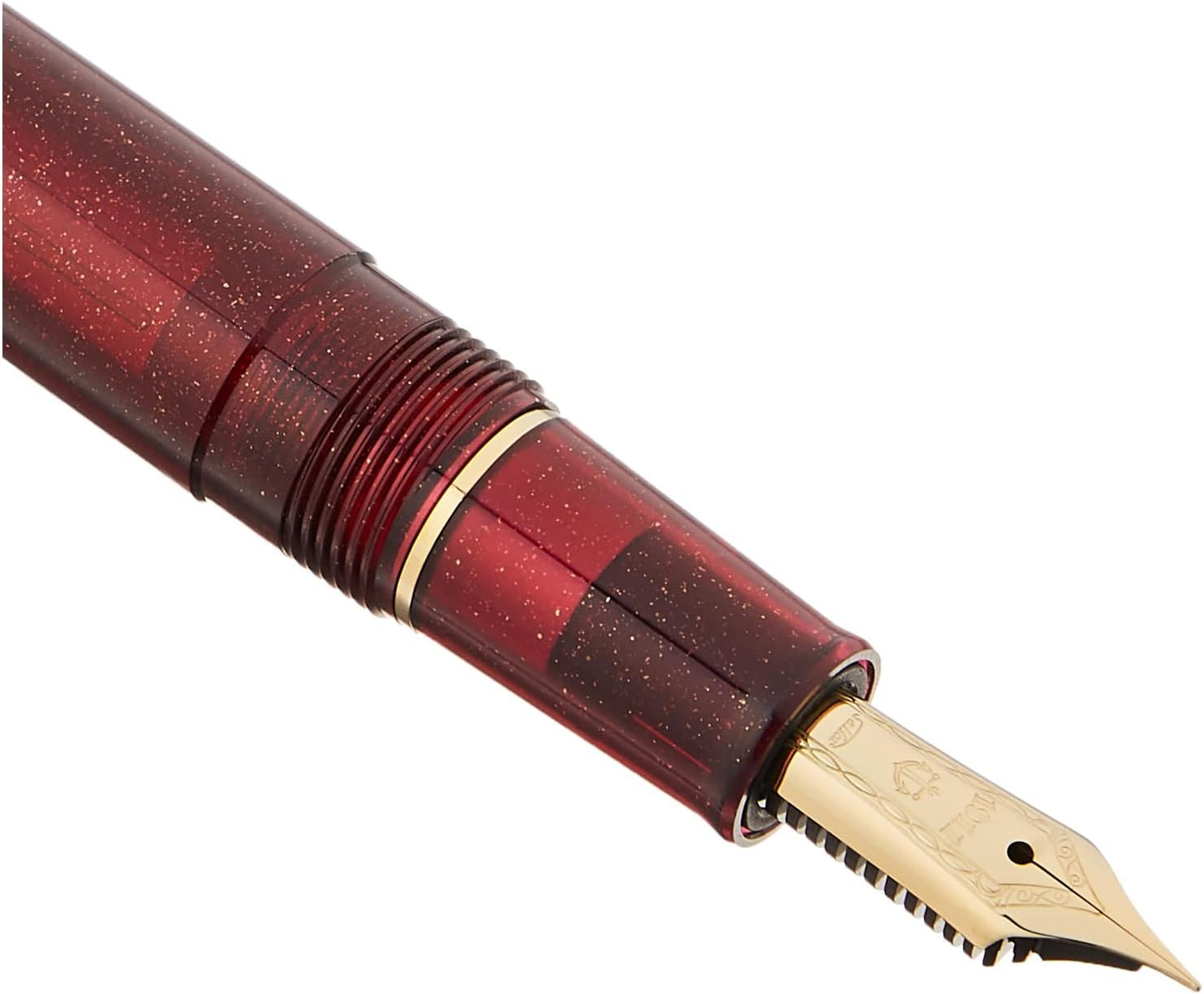 Sailor Shikiori Yodaki Summer Night Fire Burgundy Red Fountain Pen Fine Nib 11-0558-202