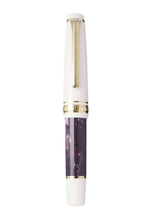 Sailor Professional Gear Slim Mini Rencontre Fountain Pen Medium Fine 14K Nib Raisin Grape 11-2231-332