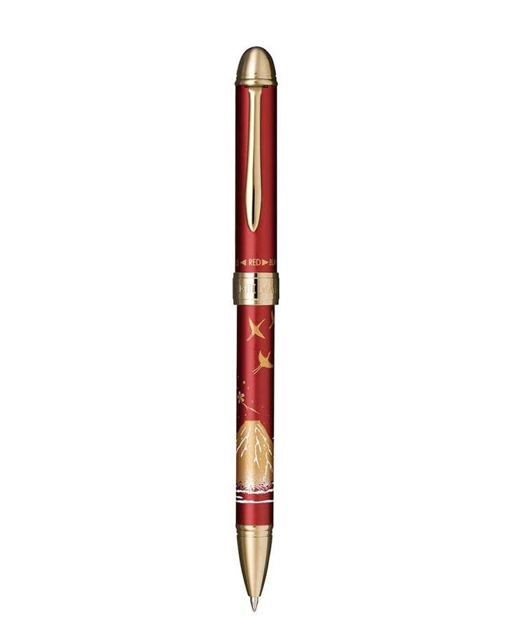 Sailor Multi-function 2-Color Pen Mechnical Pencil Mt. Fuji Red 16-0352-230
