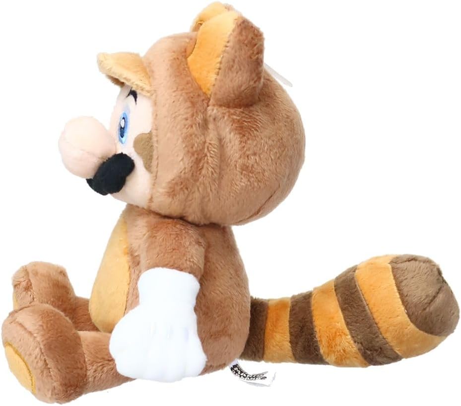 Sanei Boeki Super Mario 3D Land Tanuki Raccoon Dog Stuffed Plush Toy