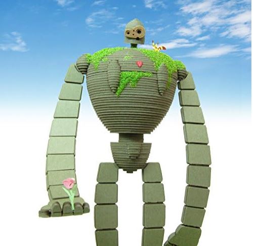 Sankei Paper Craft Diorama Studio Ghibli Castle in the Robot Soldier 1/30