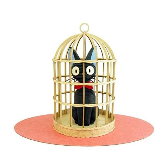 Sankei Paper Craft Diorama Studio Ghibli Kiki's Delivery Service Jiji Non-Scale