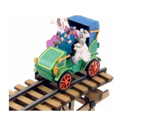 Sankei Paper Craft Diorama Studio Ghibli Laputa: Castle in the Sky Locomotive