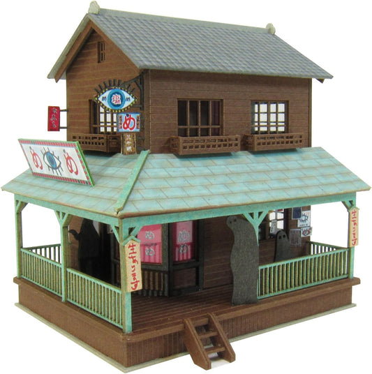 Sankei Paper Craft Diorama Studio Ghibli Spirited Away Mysterious Town P2 1/150