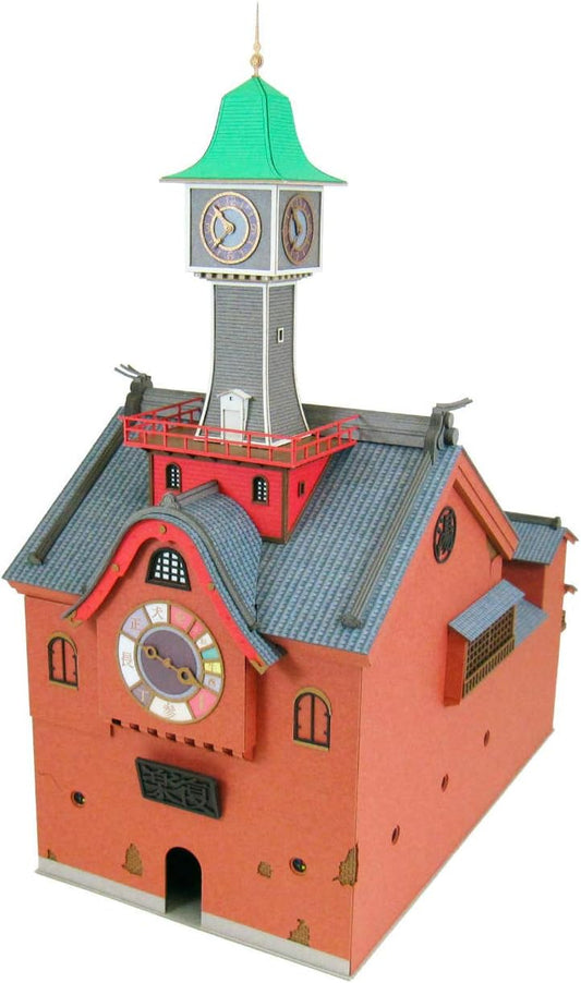 Sankei Paper Craft Diorama Studio Ghibli Spirited Away Mysterious Town P7 1/150
