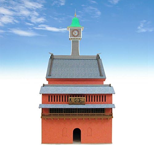Sankei Paper Craft Diorama Studio Ghibli Spirited Away Mysterious Town P7 1/150