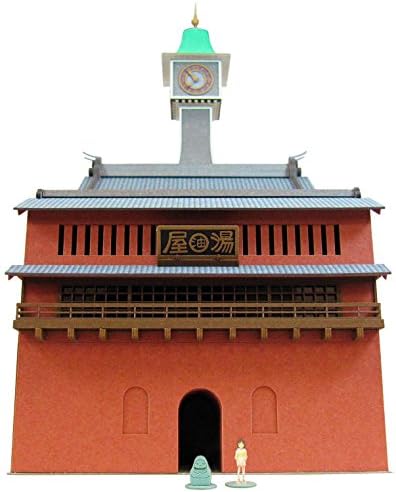 Sankei Paper Craft Diorama Studio Ghibli Spirited Away Mysterious Town P7 1/150