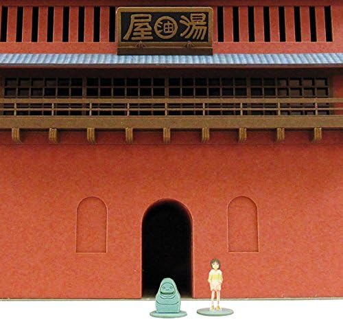 Sankei Paper Craft Diorama Studio Ghibli Spirited Away Mysterious Town P7 1/150