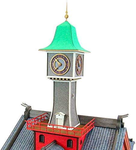 Sankei Paper Craft Diorama Studio Ghibli Spirited Away Mysterious Town P7 1/150
