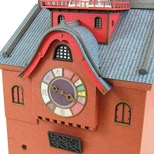 Sankei Paper Craft Diorama Studio Ghibli Spirited Away Mysterious Town P7 1/150