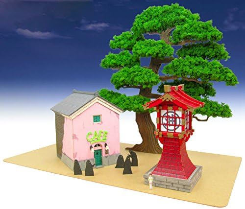 Sankei Paper Craft Diorama Studio Ghibli Spirited Away Mysterious Town P5 1/150