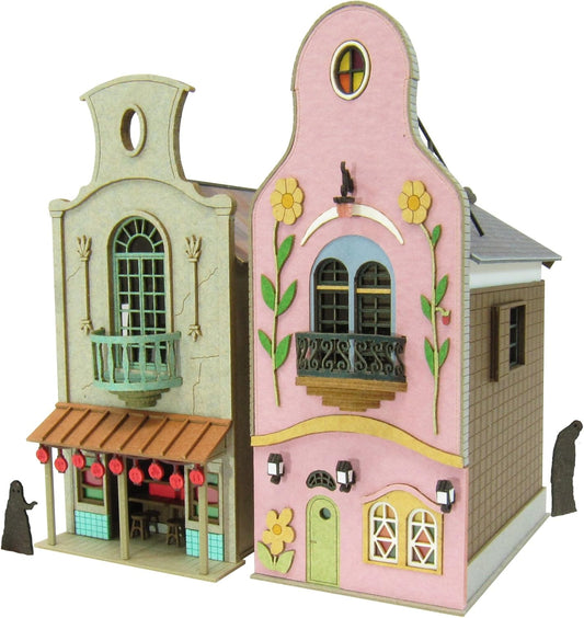 Sankei Paper Craft Diorama Studio Ghibli Spirited Away Mysterious Town P3 1/150