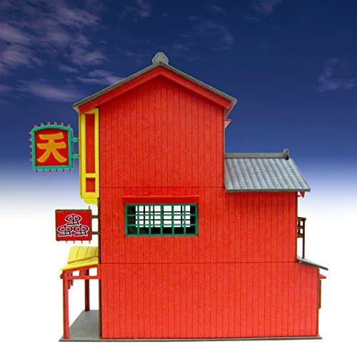 Sankei Paper Craft Diorama Studio Ghibli Spirited Away Mysterious Town P4 1/150