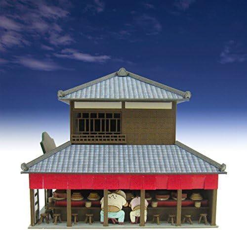 Sankei Paper Craft Diorama Studio Ghibli Spirited Away Mysterious Town P4 1/150