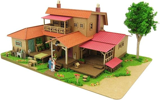 Sankei Paper Craft Diorama Studio Ghibli When Marnie Was There Oiwa House 1/150