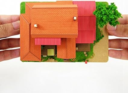 Sankei Paper Craft Diorama Studio Ghibli When Marnie Was There Oiwa House 1/150