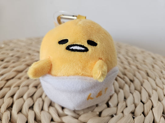 Sanrio Gudetama Mini Mascot Plush Toy Key chain