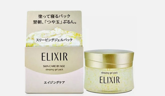 SHISEIDO ELIXIR Sleeping Gel Pack Japan Night skincare 105g