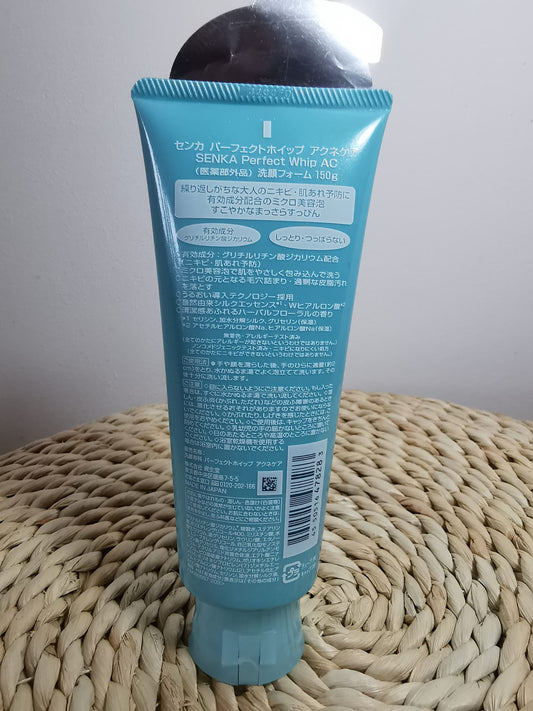 SENKA Perfect Whip Cleansing Beauty Foam Medicated Acne Care 120g