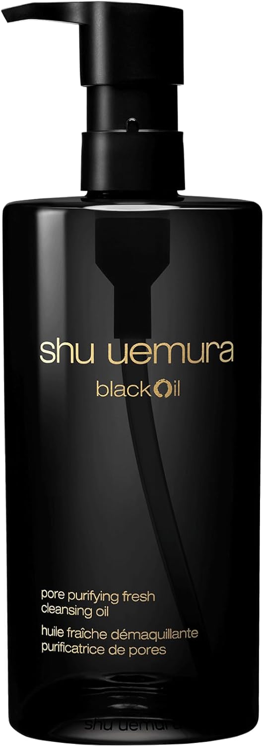 Shu Uemura Black Oil Pore Purifying Binchotan Japanese Charcoal Black Rice Cleansing Oil 450ml