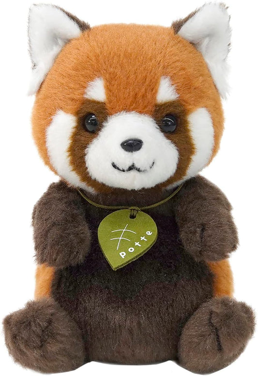 Sun Arrow Potte Series Red Panda Plush Kawaii Stuffed Plush Toy