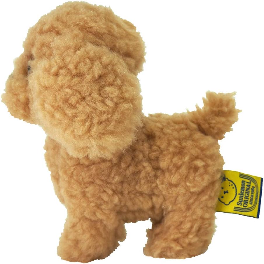Sun Lemon Adorable stuffed Toy Poodle Beige Small