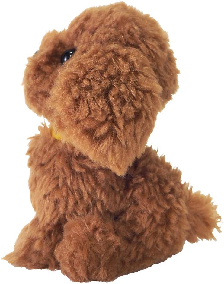 Sun Lemon Adorable stuffed Toy Poodle Brown Small