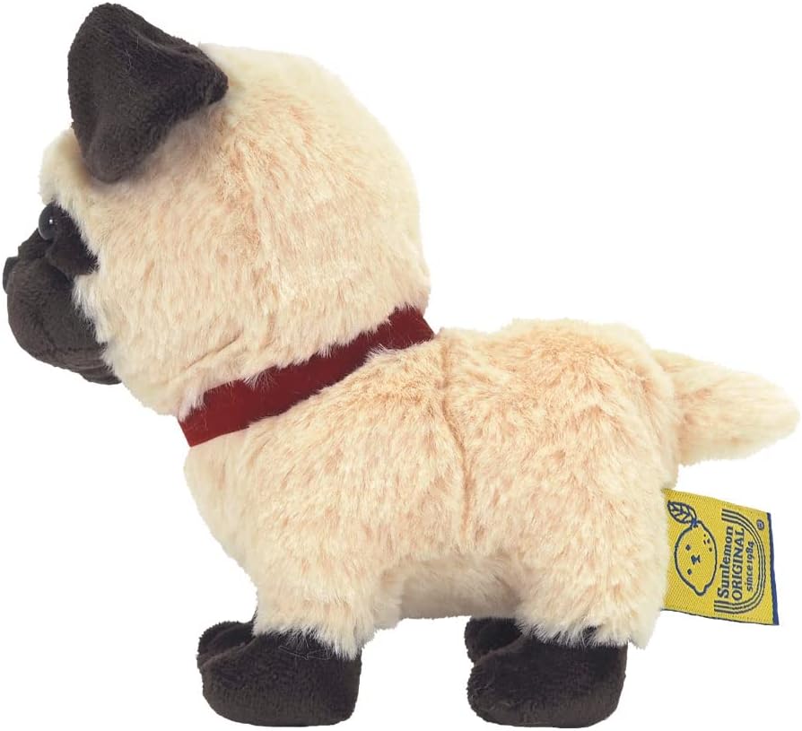 Sun Lemon Adorable stuffed Toy Pug Cream Small