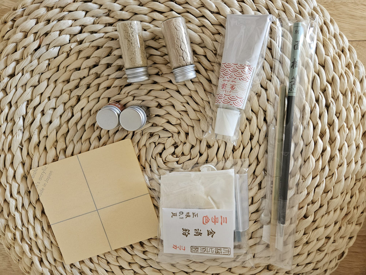 TSUGUKIT Kintsugi Repair kit for beginners English manual Gold powder