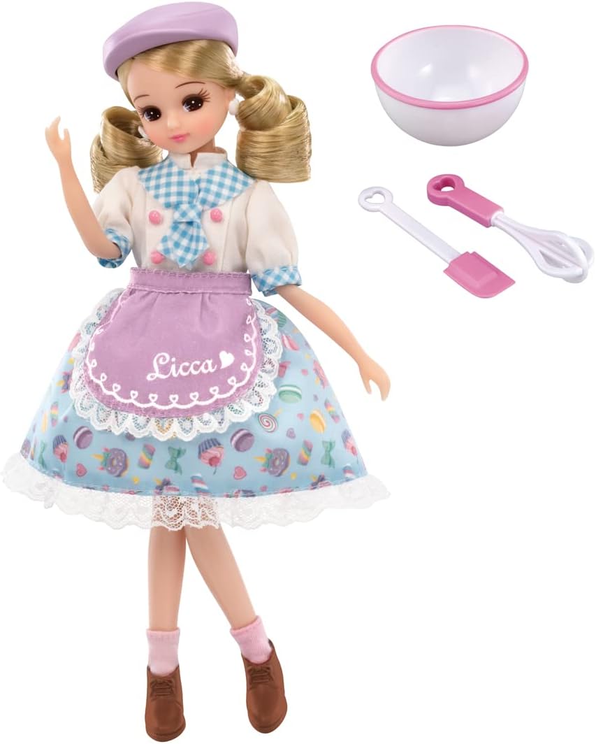 Takara Tomy Licca-Chan Doll LD-13 Doll Dream Patissier Pastry Chef